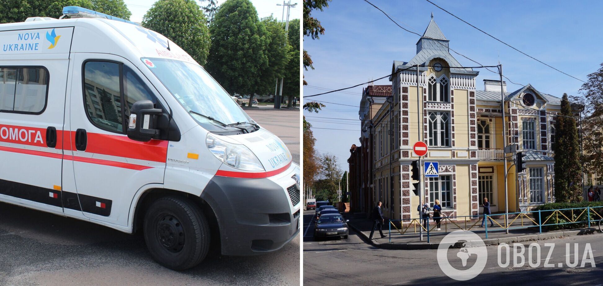 В Хмельницком полицейские пытались задержать мужчину в СЗЧ: тот потерял сознание и сбежал из скорой. Видео