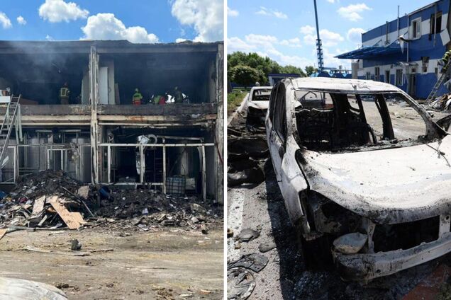 На Київщині російський дрон атакував підприємство 'Яготинське для дітей': є загиблі та постраждалі. Фото