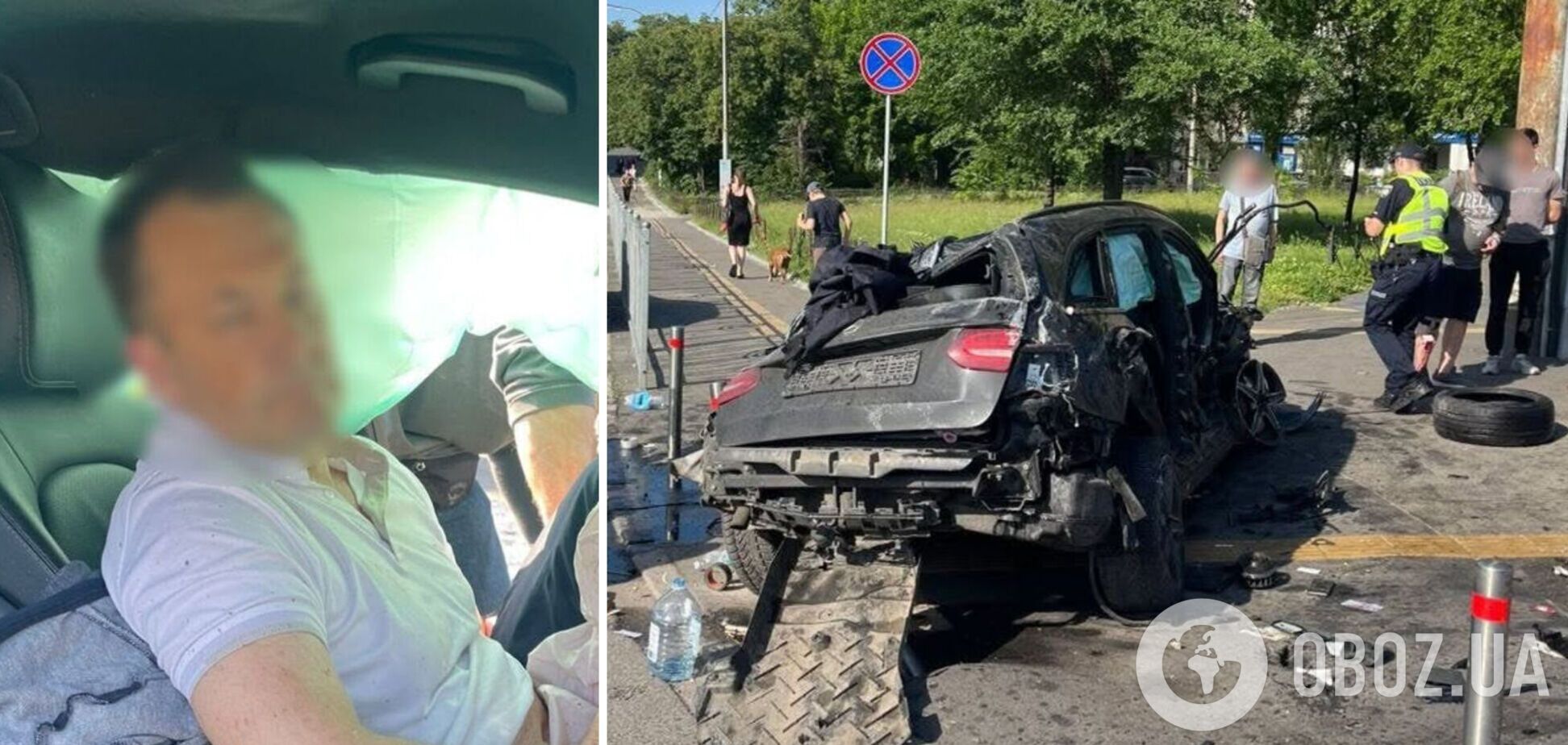 Смертельная авария в Киеве: водитель Mercedes ранее почти 40 раз нарушал ПДД