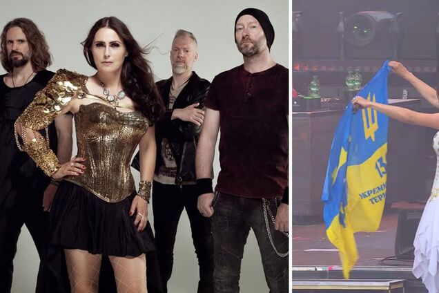 Солистка культовой группы Within Temptation трогательным жестом поддержала Украину на концерте. Видео