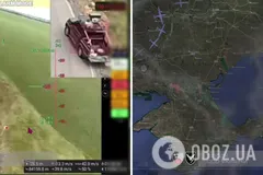 ССО взяли под воздушный контроль часть сухопутного пути оккупантов в Крым: видео
