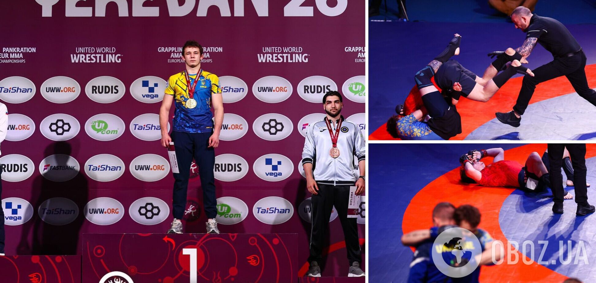 Український чемпіон світу розгромив росіянина у фіналі ЧЄ з панкратіону. Відео
