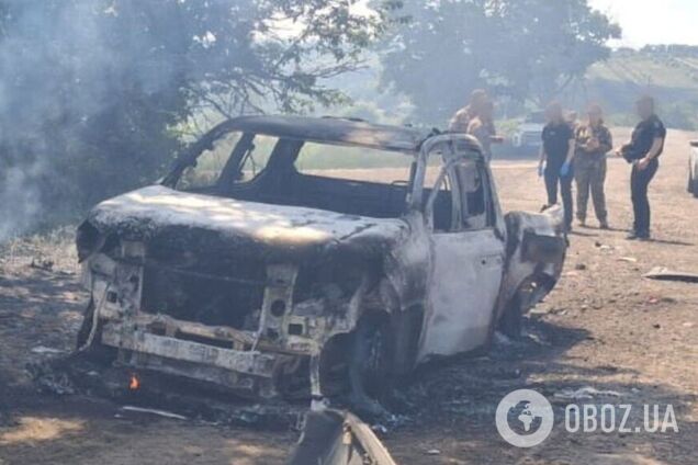 Окупанти атакували дроном працівників поліції в Ізюмському районі: загинув вибухотехнік, є постраждалі. Фото