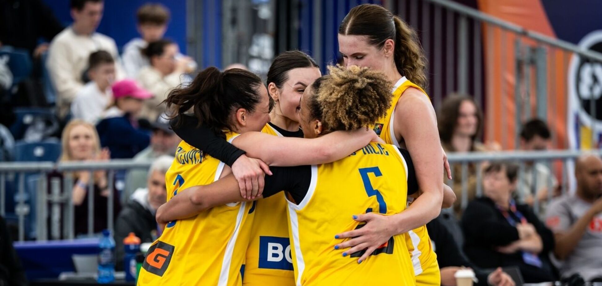 Жіноча збірна України увійшла в топ-6 на чемпіонаті світу з баскетболу 3х3
