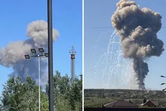 В Белгороде прогремели мощные взрывы на складе хранения ракет: все подробности. Фото и видео