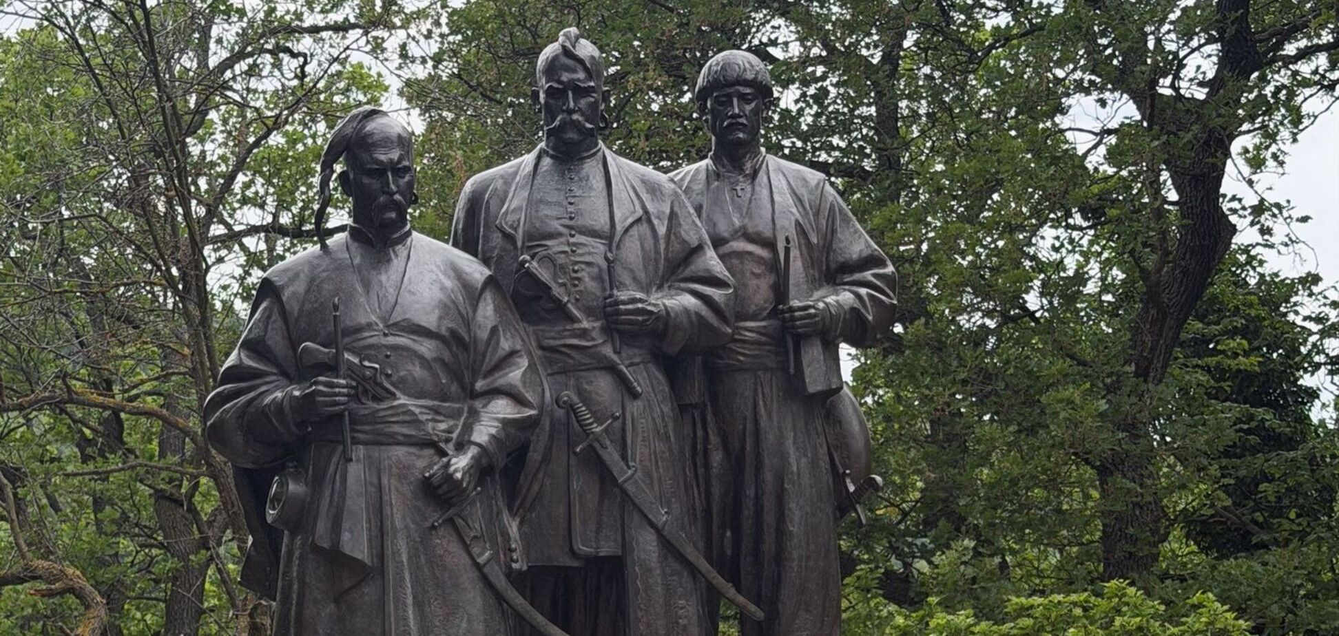 Пам’ятник трьом козакам у Відні став частиною міжнародного проєкту Talking Statues