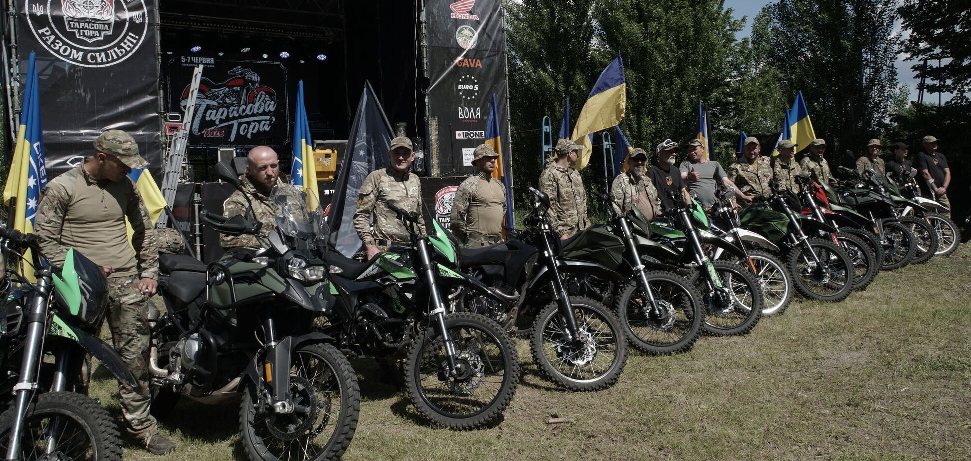 От Курщины до Крыма: штурмовики полка 'Скала' презентовали собственный мотоклуб