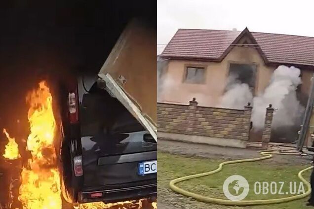 На Львівщині чоловік після конфлікту з тещею облив себе бензином і підпалив: від опіків він помер у лікарні. Відео