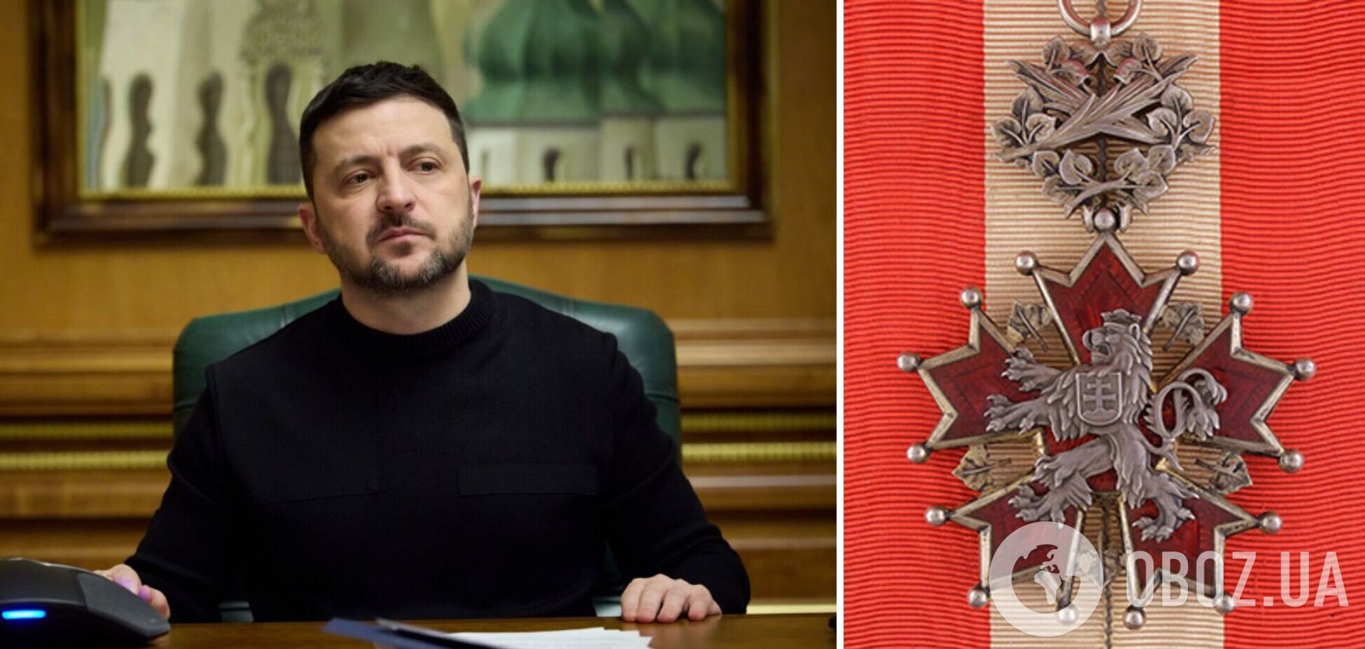 Проросійська партія пропонує позбавити Зеленського найвищої нагороди ще в одній країні ЄС: що відомо
