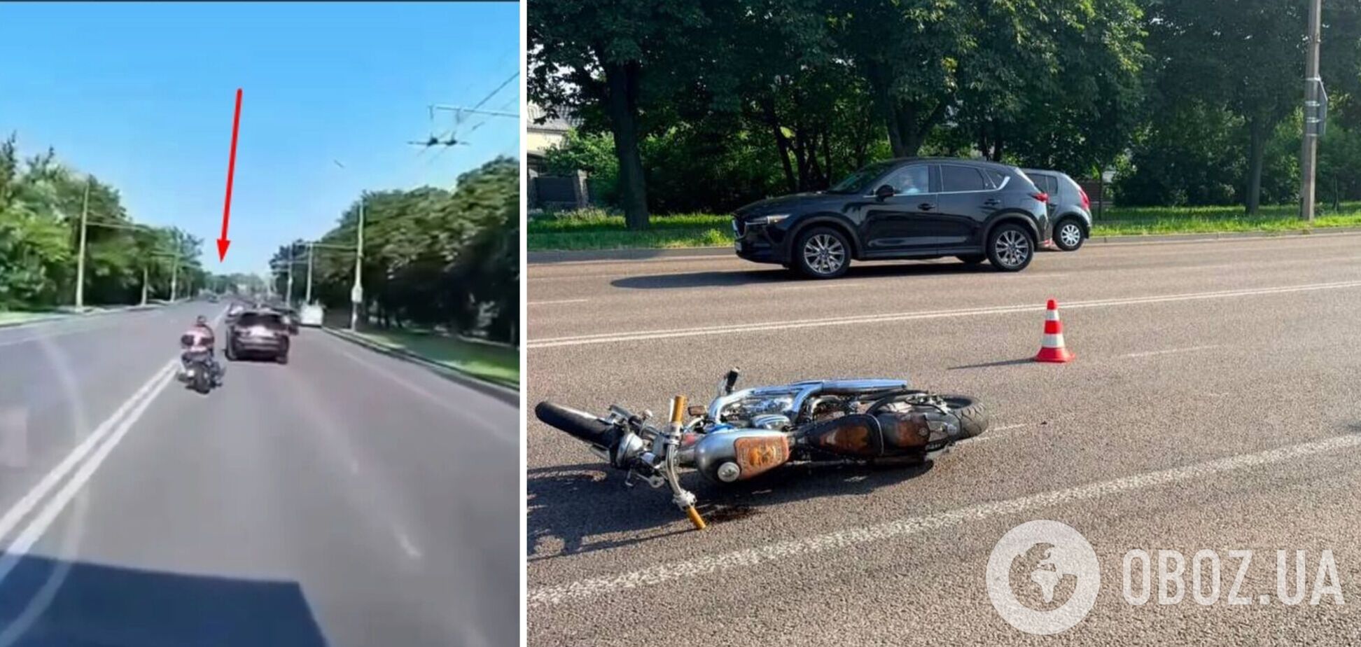 Момент смертельної ДТП потрапив на відео