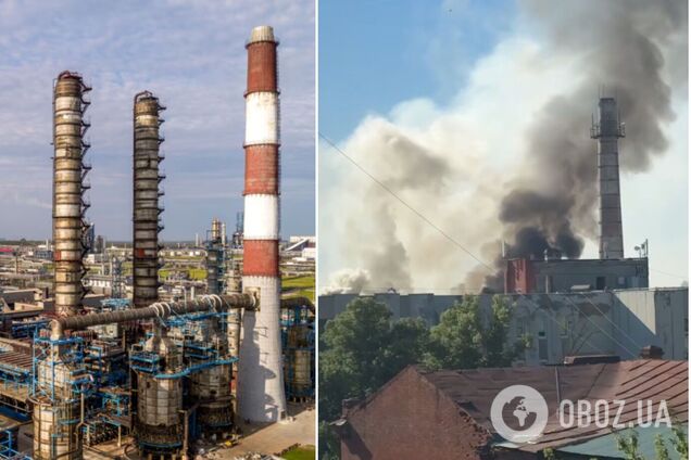 Украина во второй раз атаковала нефтеперерабатывающий завод в Уфе, расположенный в 1300 км от линии фронта. Видео