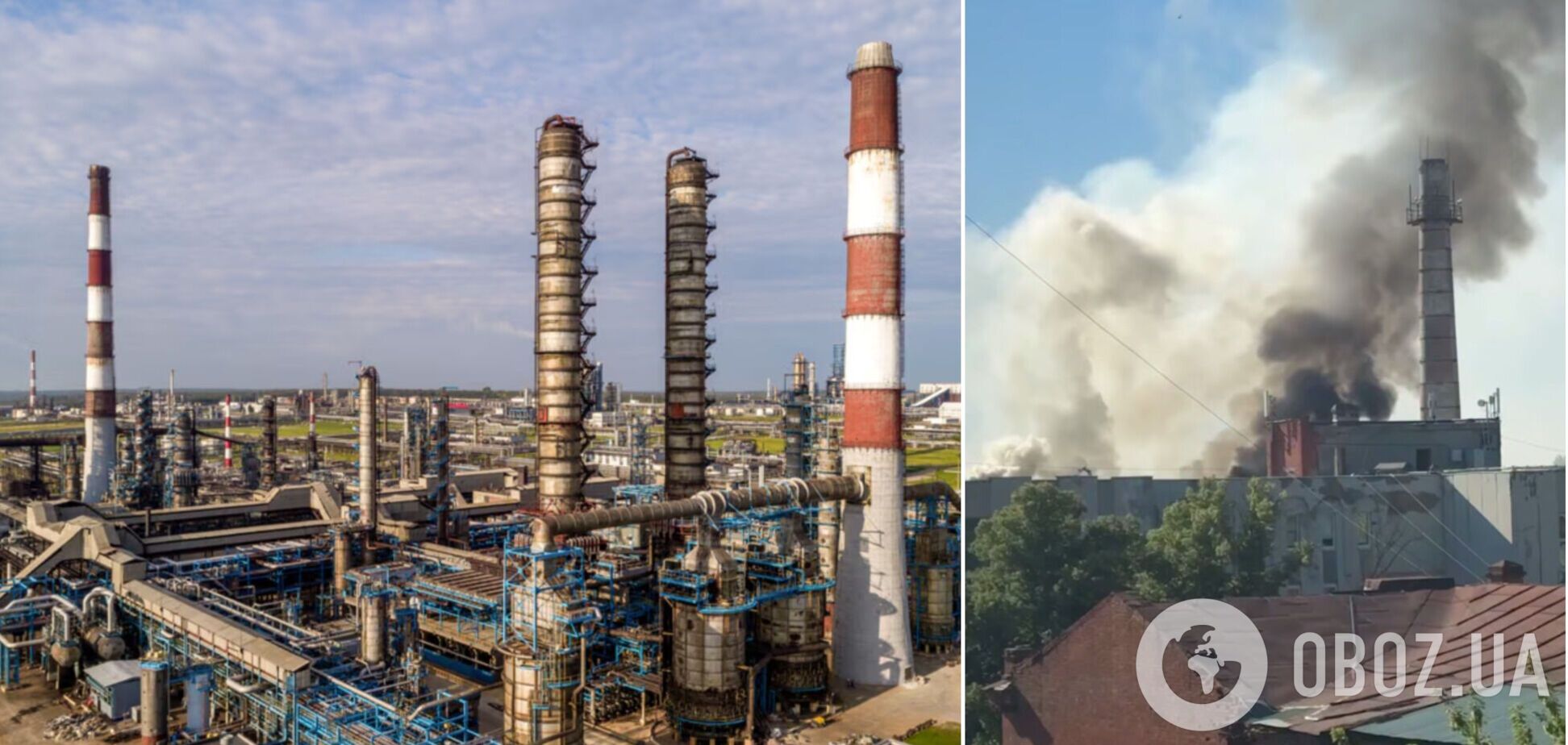 Україна вдруге атакувала нафтопереробний завод в Уфі на відстані 1300 км від фронту. Відео
