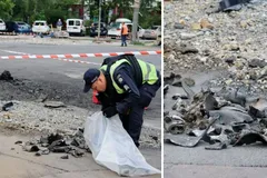 'Дуже небезпечний приліт': ракета, якою РФ атакувала Київ, була зі шрапнеллю