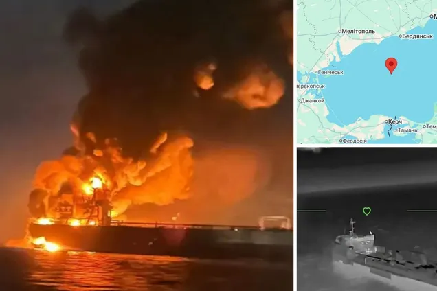 танкери в Азовському морі