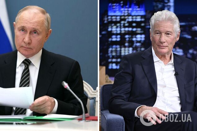 Зірка Голлівуду Річард Гір відкрив світу очі на фейки Кремля та розкрив справжні плани Путіна