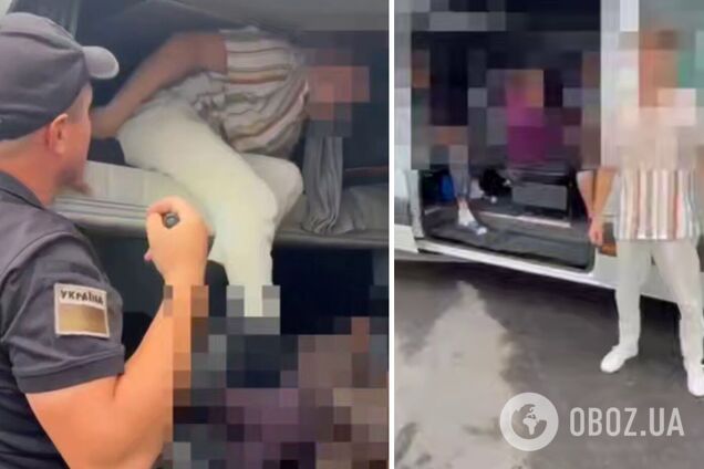Намагався незаконно виїхати за кордон: прикордонники викрили оригінальну схованку порушника. Відео