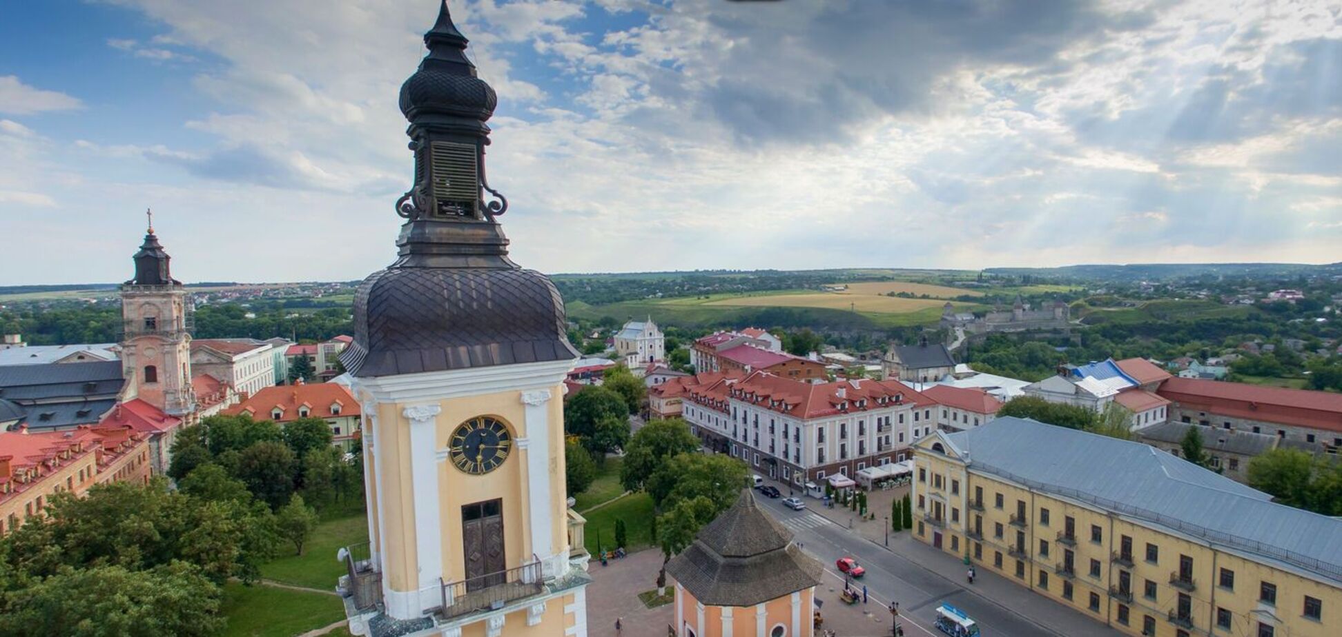 Панорама Старого міста Кам'янця-Подільського