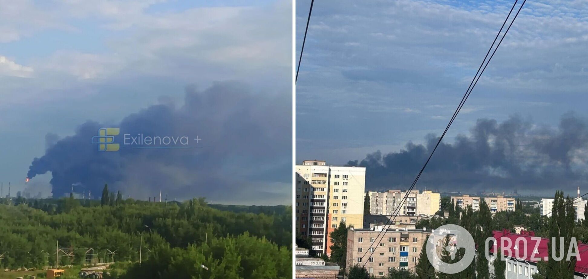 Під атакою БПЛА опинився НПЗ