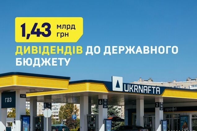 'Укрнафта' сплатила ще 1,43 млрд грн дивідендів до держбюджету