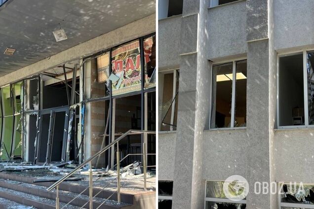 Один из КАБ попал в район, расположенный рядом с медицинскими учреждениями