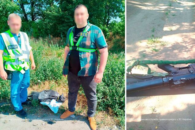 Убийство двух братьев в Калиновке: правоохранители обнаружили оружие, которое могли использовать военные во время преступления. Фото