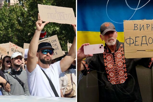 'Картонний майдан' за Федорова дістався до Європи: зірковий друг України з Німеччини підтримав мітингувальників