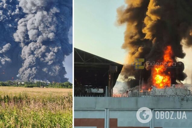 Українські дрони атакували найбільший логістичний хаб Росії одразу у кількох регіонах. Фото і відео
