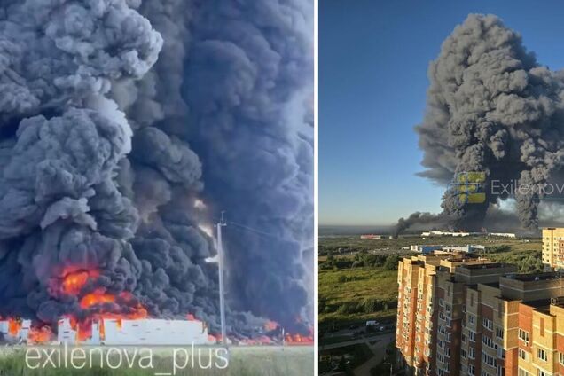 Пожар в логистическом центре Wildberries под Москвой после ударов дронов