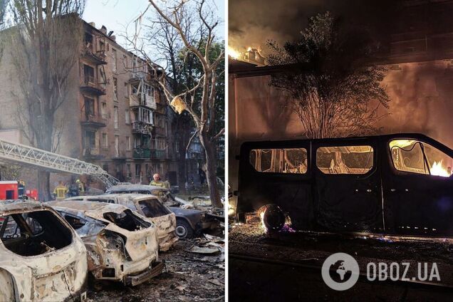 Самый массированный баллистический удар по Киеву за время полномасштабной войны: вспыхнули пожары, есть жертва и 15 пострадавших. Фото, видео и все подробности