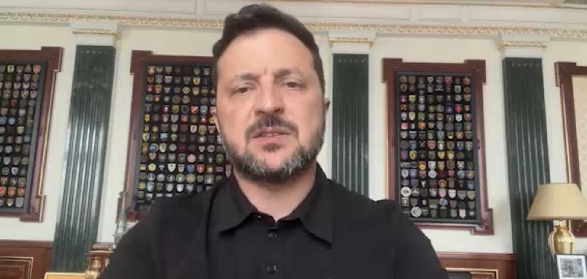 Скриншот из обращения президента Украины Владимира Зеленского.