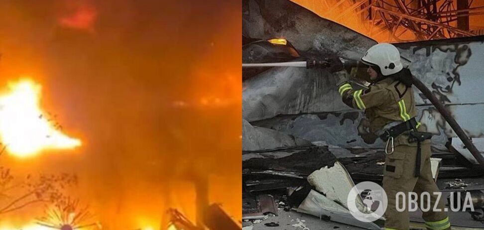 У Київській області ворожі ракети повністю знищили виробництво військової амуніції та логістичний комплекс площею понад 100 тис. кв. м