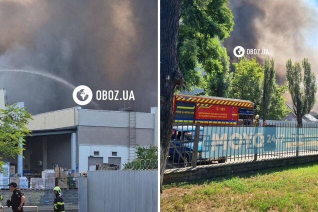 Российский удар уничтожил склад MOYO в Киеве. Иллюстративное изображение.