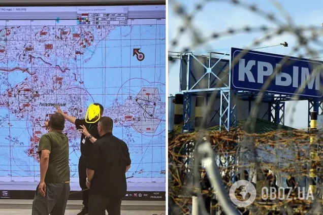 Російські військові провели навчання з відбиття висадки десанту ЗСУ в Криму. Фото