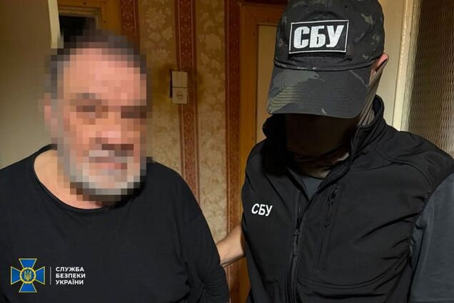 Сотрудник СБУ и задержанный