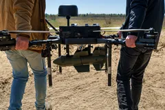 Розроблений для ураження укріплень і бліндажів: в Україні випробували та запускають у серійне виробництво КАБ для скидання з дронів. Фото
