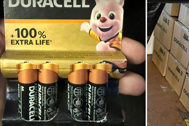 В Україні масово 'штампували' підроблені Duracell – справу ділків передали до суду