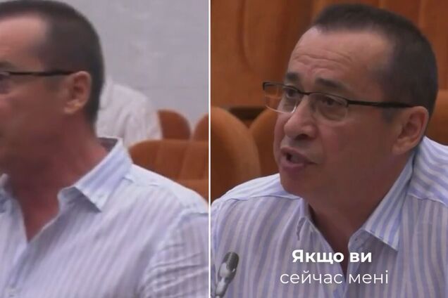 Попытка создать ДнНР? Соратник Царева-Медведчука Краснов устроил языковой скандал на сессии Днепровского горсовета. Видео