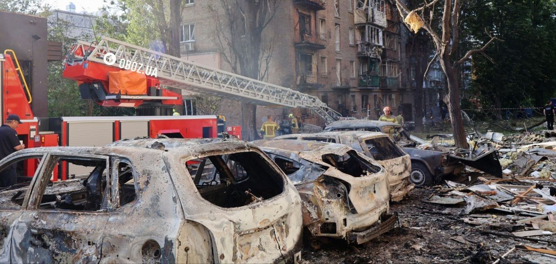 удар по Києву