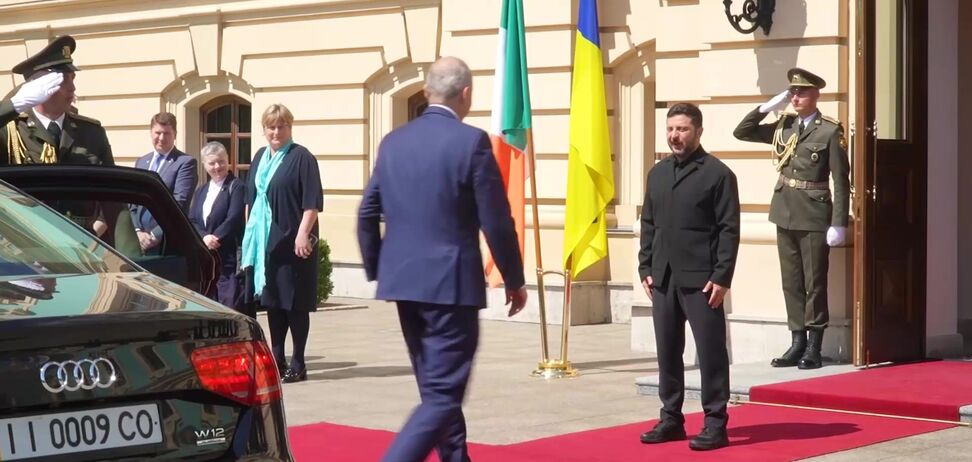 Зеленський розповів про переговори з прем’єром Ірландії щодо безпеки та санкцій проти Росії