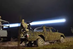 Силы ПВО сбили 109 из 133 целей: РФ атаковала жилые кварталы, склад Rozetka и почтовый терминал. Фото и видео