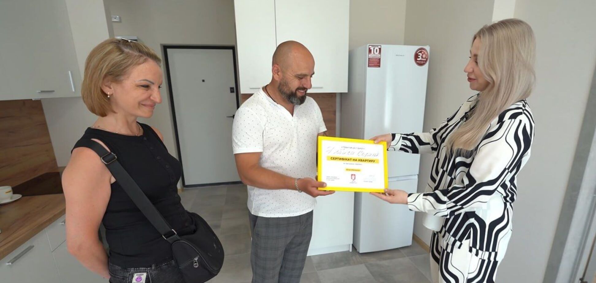 Сергій Добича отримав ключі від власної квартири за програмою «Вдома»