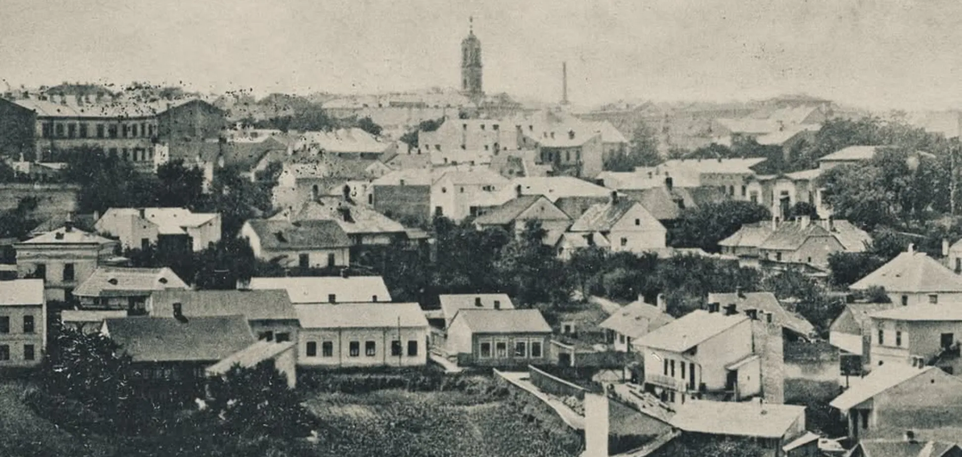Панорама Черновцов, снятая в 1902 году