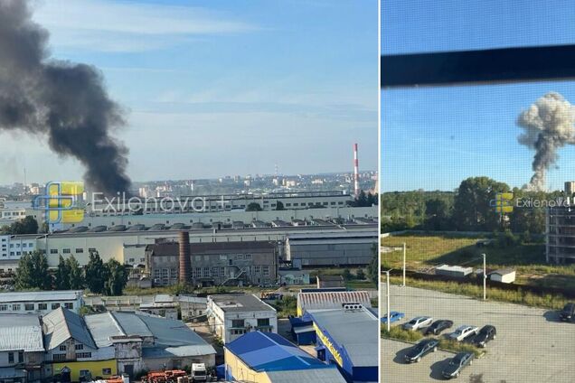 У російському Кірові атаковано підприємство, шо виробляє авіаційне обладнання: кажуть про ракетний удар. Відео