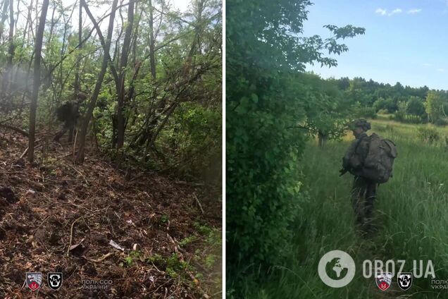 Воїни ССО зачистили лісовий масив, у якому переховувалися окупанти. Відео