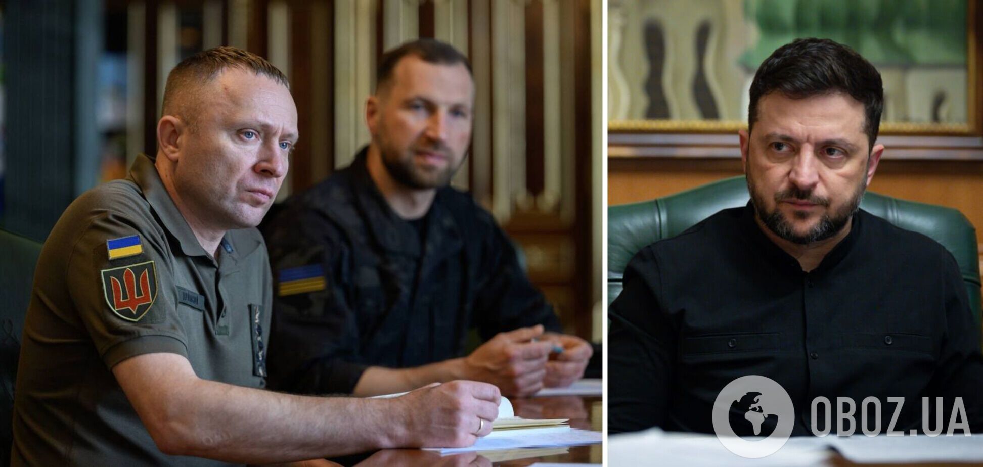 Зеленський заслухав доповіді Драпатого і Хмари