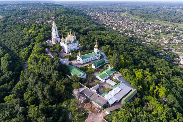 Какой была Полтава в 80-х: фото с высоты
