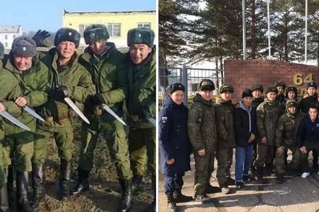 Российские оккупанты, в том числе тувинцы