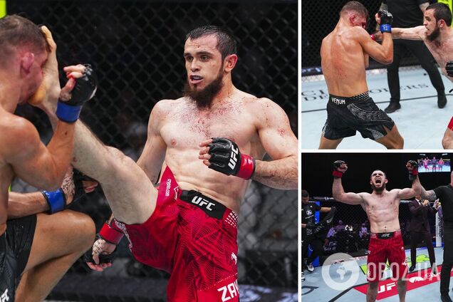 Нога увійшла до рота. Найнеймовірніший удар в UFC зібрав 4 млн переглядів за кілька годин. Відео