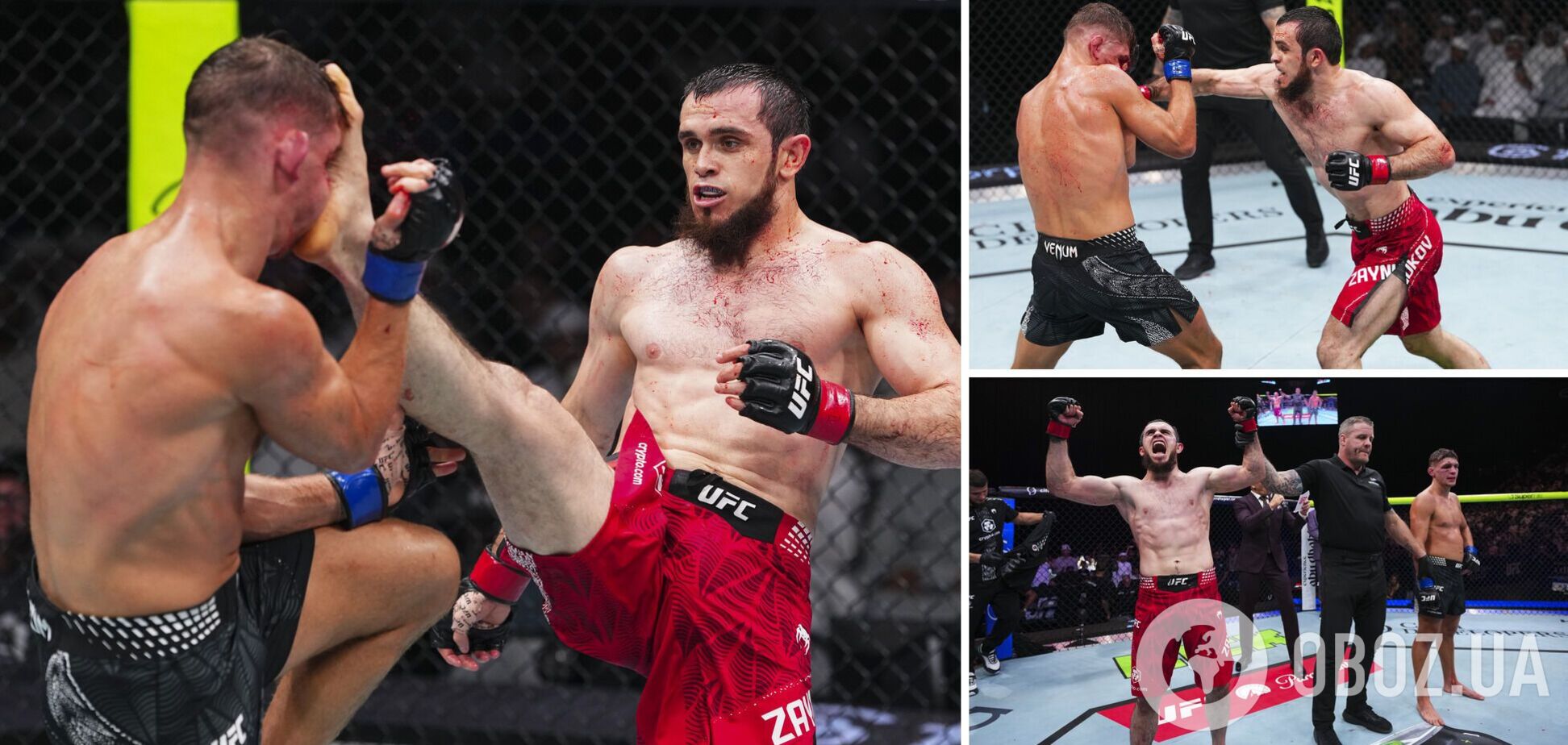 Нога вошла в рот. Самый невероятный удар в UFC собрал 4 млн просмотров за несколько часов. Видео