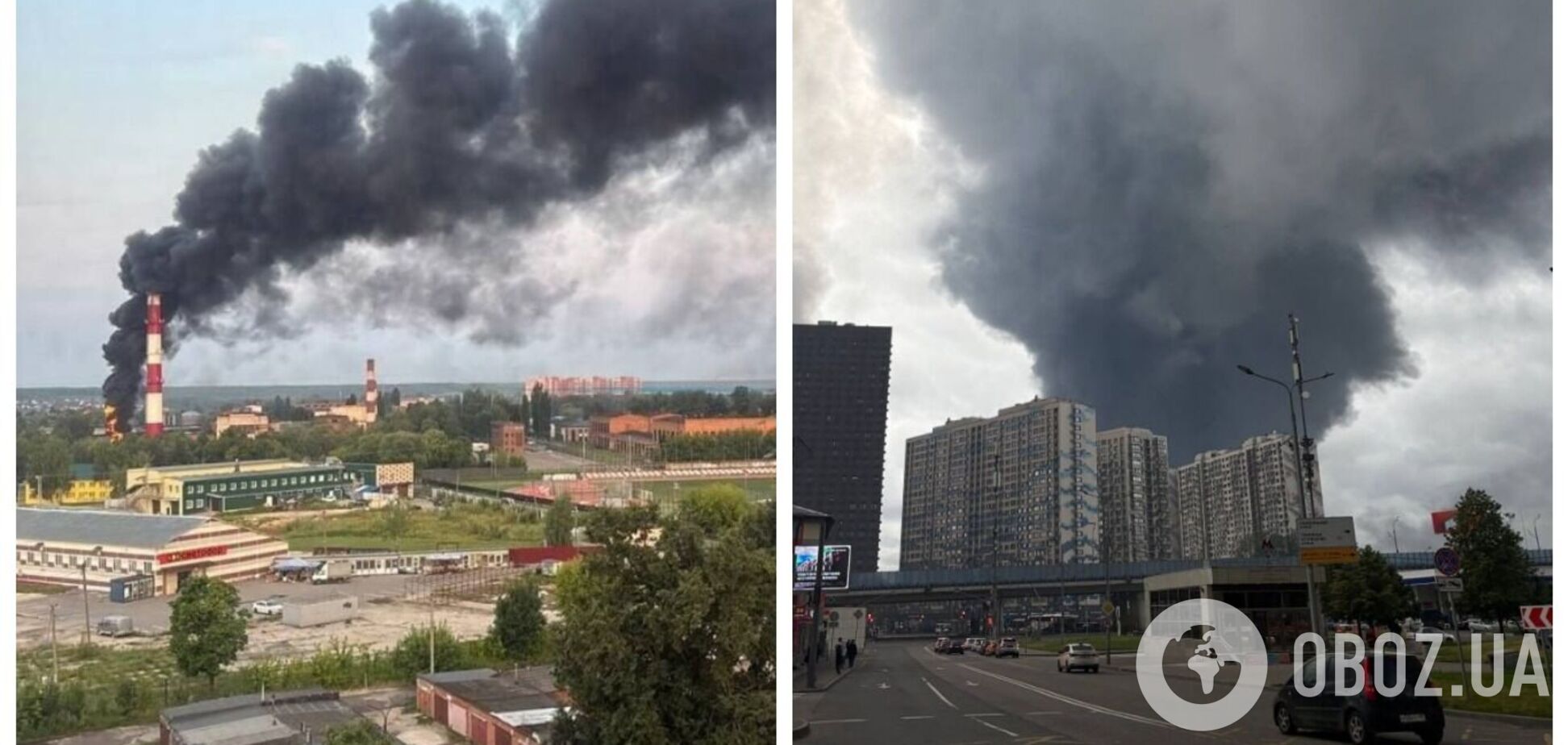 Дроны атаковали Московскую область